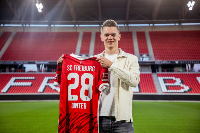 Neu beim SC Freiburg: Matthias Ginter