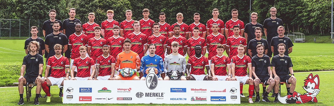 Mannschaftsfoto SC Freiburg U23